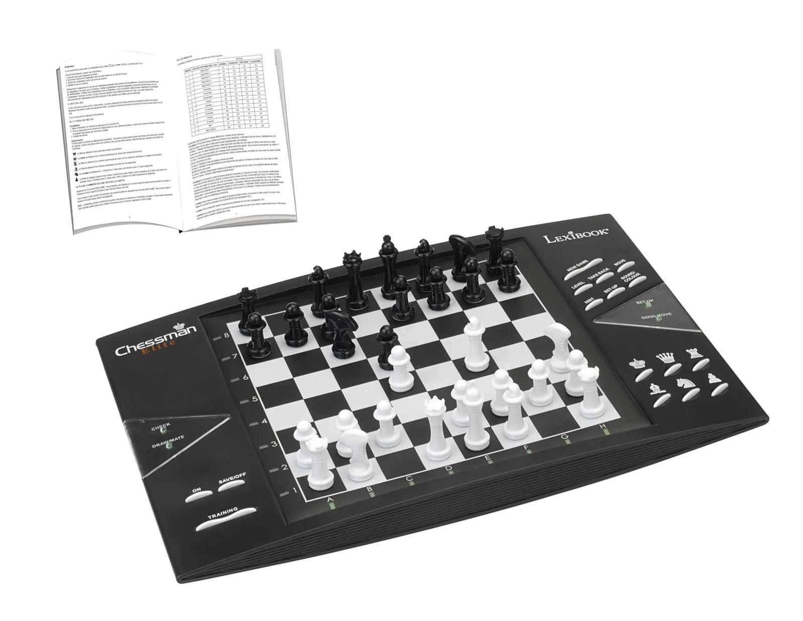 Lexibook ChessMan Elite malearvuti koos kasutusjuhendiga