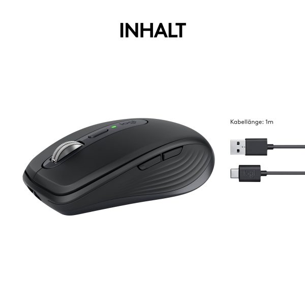 Logitech MX Anywhere 3S Kompaktne Juhtmevaba Hiir