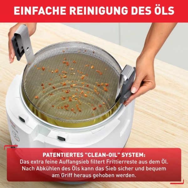 Tefal FF1631 fritüür Filtra One | 1 900 W | Mahutavus 1