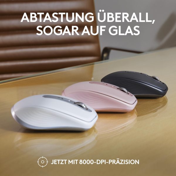 Logitech MX Anywhere 3S Kompaktne Juhtmevaba Hiir