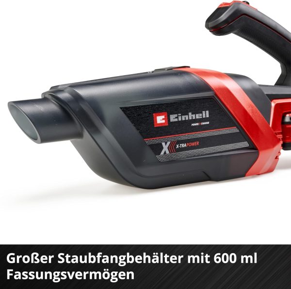 Einhell juhtmeta käsitolmuimeja TE-HV 18/06 Li-Solo Power X-Change (18 V