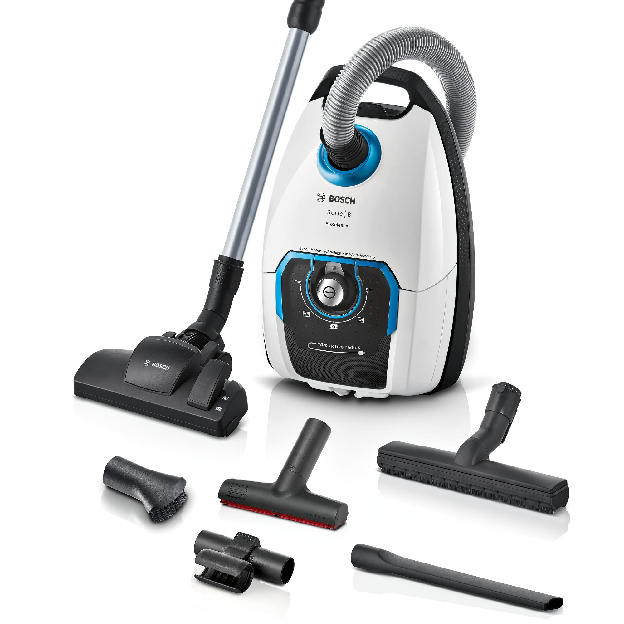 Bosch tolmuimeja kotiga ProSilence Series 8 BGB75XSIL