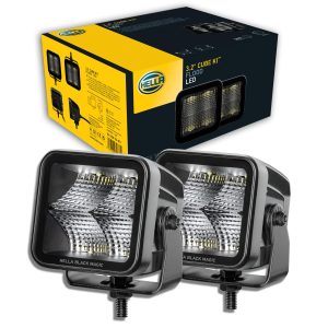 HELLA LED lisatulede Black Magic Cube komplekt 3